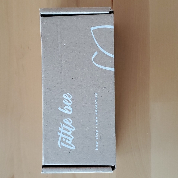 Little Bee Personalized "AYLA" Handmade Leather Bow Moccasins, Pale Pink Sz 6-9 - Picture 6 of 10